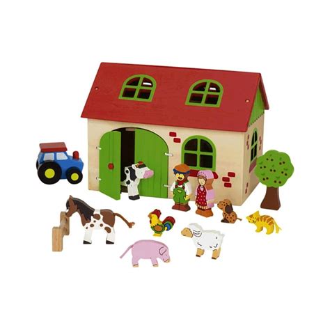 Lots Of Different Styles Of Fun Wooden Farm Sets By Oskar & Catie | notonthehighstreet.com