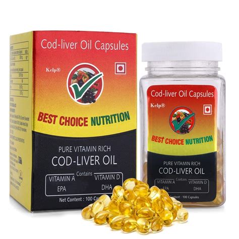 Cod-Liver Seacod Fish Oil Capsules, Lyons Barry at Rs 160/box in Taraori