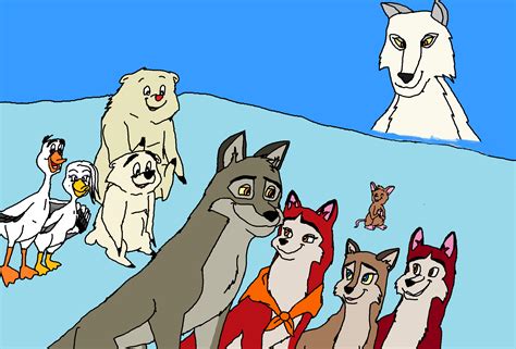 Balto and Jenna with Family Aleu and Kodi (Boris, Stella, Muk, Luk, Muru) Aniu - Balto Fan Art ...