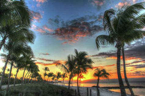 Smathers Beach Sunrise 1 Photograph by Robert Goldwitz - Fine Art America