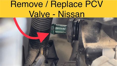 How To Remove / Replace PCV Valve Nissan Part1 of 2 - YouTube