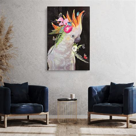 Parrot - Canvas Wall Art - Lopfire