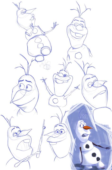 Olaf - Olaf and Sven Fan Art (38583282) - Fanpop