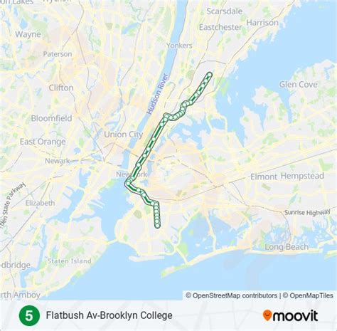 5 Route: Schedules, Stops & Maps - Downtown & Brooklyn (Updated)