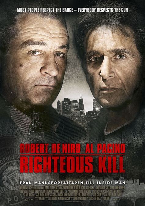 Righteous Kill Movie Poster (#9 of 9) - IMP Awards