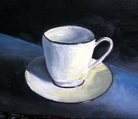 Still Life Artists International: Cup and Saucer Still Life Kitchen Art