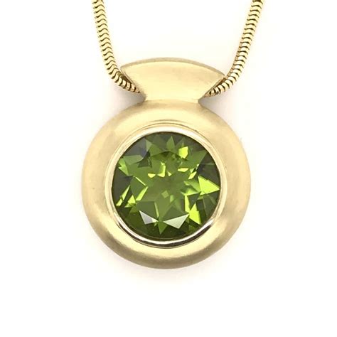 K. Alan Smith Design Peridot Pendant - K. Alan Smith