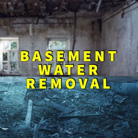 Basement Water Removal: 6 Expert Steps For Safe Extraction - ER Contracting