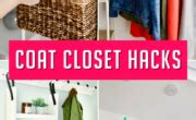 7 Easy Ways To Make A Coat Closet More Functional