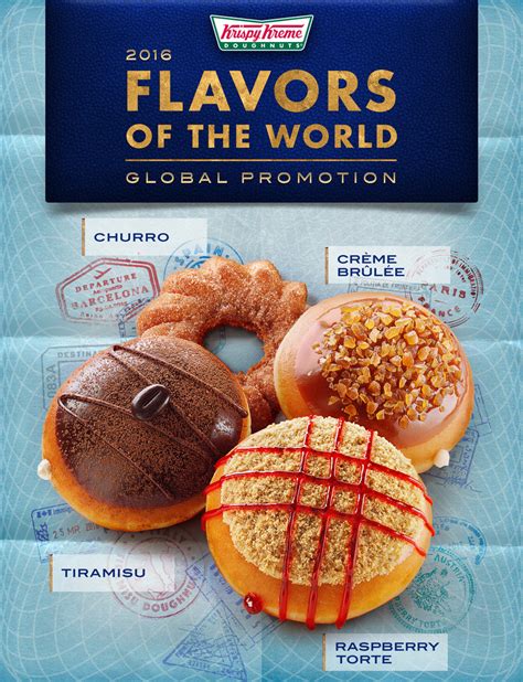 Krispy Kreme: Flavors of the World – Gusto Design Co.