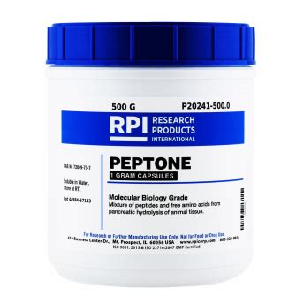 P20241-500.0 - Peptone, 1 Gram Capsules, 500 Grams