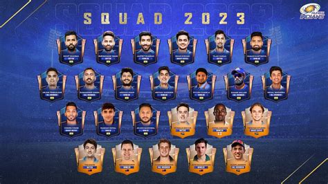 IPL 2023 Mumbai Indians: Players Bought By MI In Mini Auction, Predicted Playing XI And Full ...