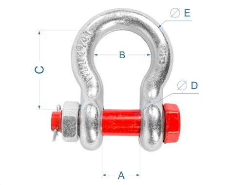 Omega-shaped rigging shackles - Official site for «TOR»