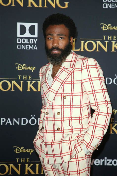 Donald Glover in Gucci at "The Lion King" World Premiere - Tom + Lorenzo