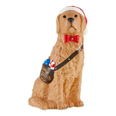 Reviews for Home Accents Holiday 30 in Christmas Golden Retriever | Pg ...