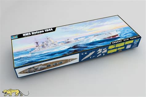 Trumpeter Royal Navy Battleship HMS Nelson - 1:200 (TRU03708) - Axels Modellbau Shop