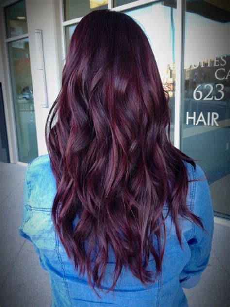 15 Red Purple Hair Highlights Ideas - Organicic