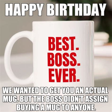 15 Funny Happy Birthday Memes For Your Boss