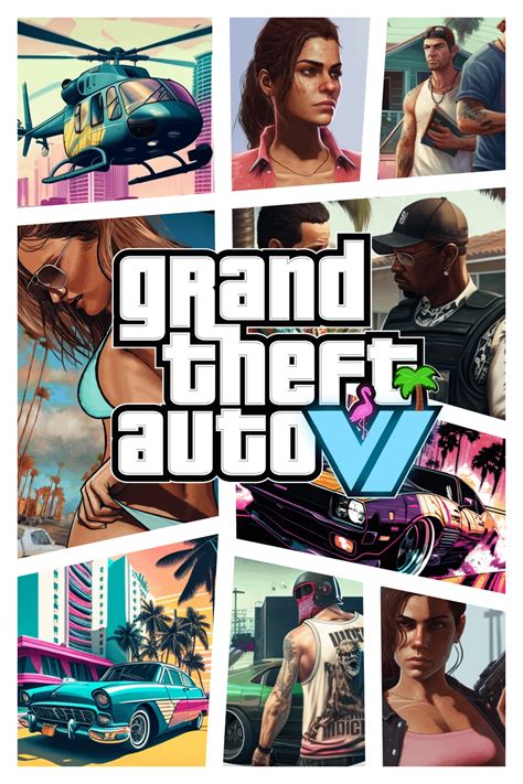 Grand Theft Auto VI - Cover Art concept : r/GTA6