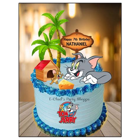 TOM & JERRY Cake Topper Set | Shopee Philippines