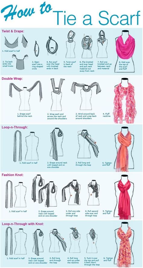 How To Tie A Scarf! | How to wear scarves, Ways to wear a scarf, Scarf ...