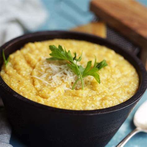 Creamy Polenta Recipe with Parmesan Cheese