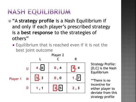 PPT - Game Theory and the Nash Equilibrium Part 2 PowerPoint Presentation - ID:5879506