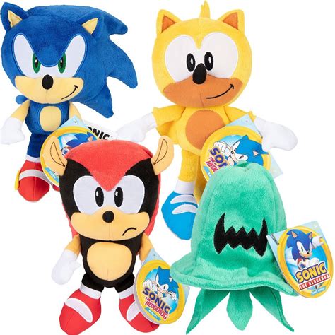 Jakks Pacific Sonic the Hedgehog Figures - Ray , Mighty, Super Sonic ...