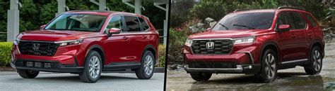 Compare 2023 Honda CR-V vs. Pilot | Groton CT