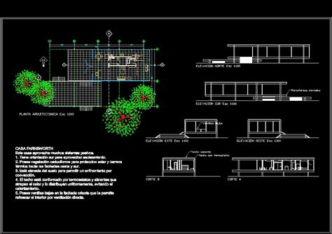 Farnsworth House Floor Plan Pdf | Viewfloor.co