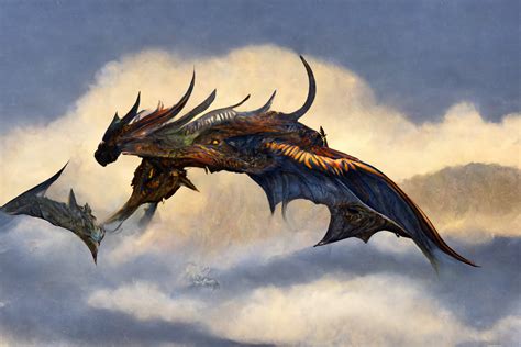 Western Dragon Painting