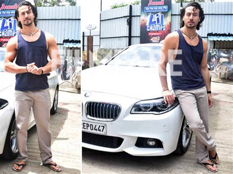 Tiger Shroff snapped post dance rehearsal in the city | Filmfare.com