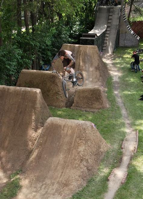 Pin by Bryan Rutishauser on Backyard ideas | Bike trail riding, Dirt bike track, Bmx