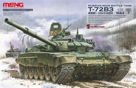 T-72B3 from Meng Model - head to head with Trumpeter » DN Models