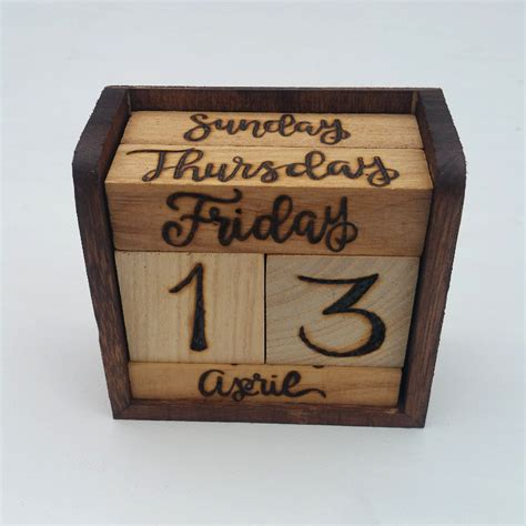 CALENDAR BLOCK SET – Completely Devoted Designs