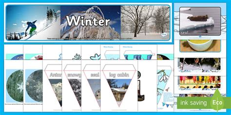 Winter Display Pack (teacher made) - Twinkl