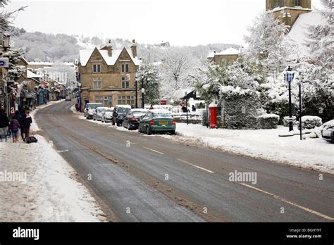 Lancashire village snow hi-res stock photography and images - Alamy