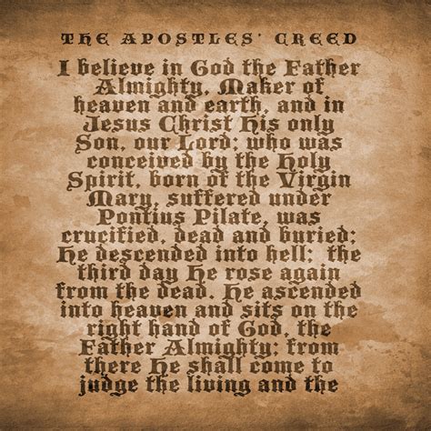 The Apostles’ Creed: Know What You Believe