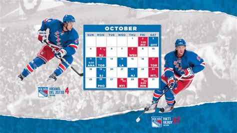 New York Rangers Schedule Wallpaper - WallpaperSafari