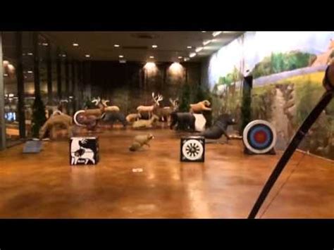 Bass Pro Shop archery range. - YouTube