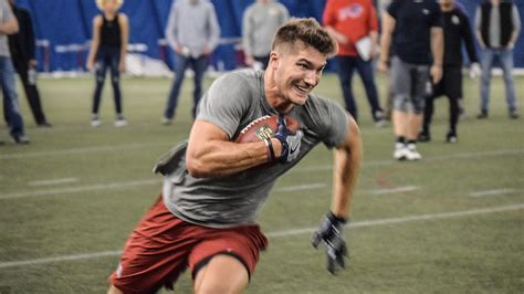 Justin Watson shows his skills on Pro Day | Penn Today