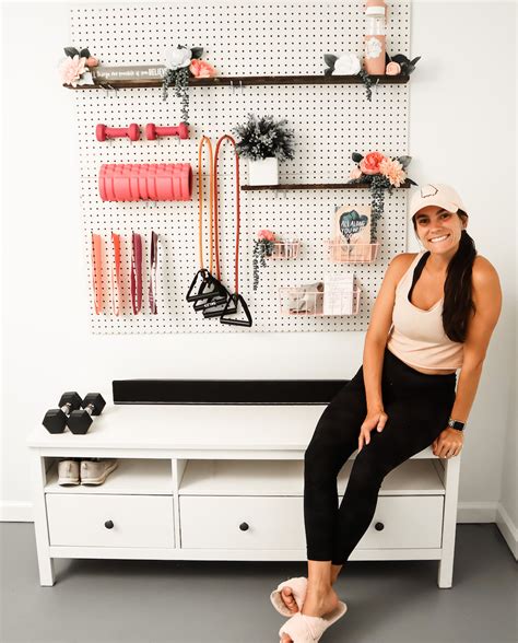 DIY Home Gym Storage - Meg Ortiz