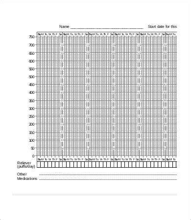 Peak Flow Chart Templates - 11+ Free PDF Documents Download | Free ...