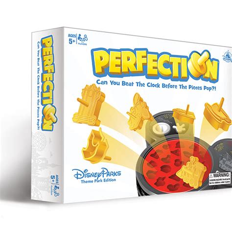 Disney Perfection Game - Perfection - Theme Park Edition