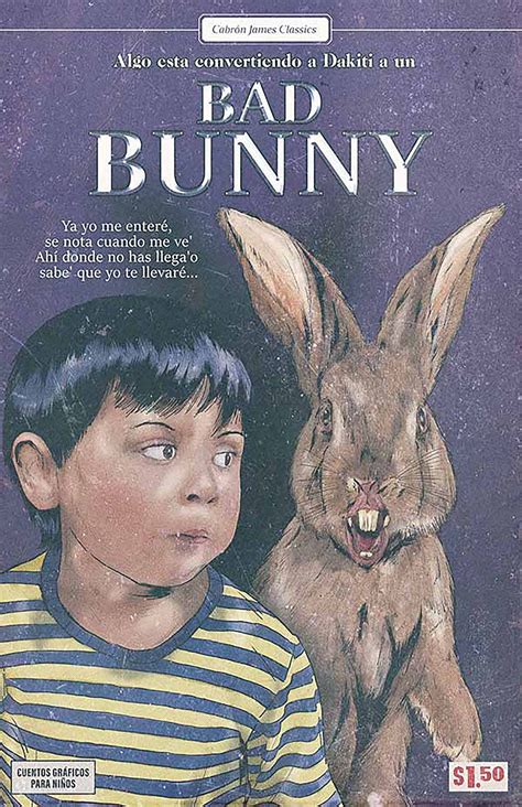 Bad Bunny dakiti Comic Book Print | Etsy