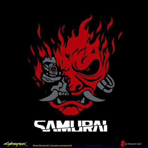 Samurai Band Logo Art - Cyberpunk 2077 Art Gallery