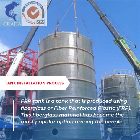 FRP Tank Installation Process