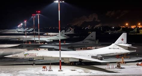 One Third of russia's Combat-Ready Tu-95MS and Tu-22M3 Bombers Gathered at Olenya Air Base ...