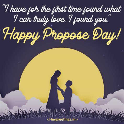 Happy Propose Day/ Propose Day quotes - Hey Greetings