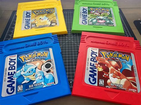 OVERSIZED Pokemon Red Blue Green And Yellow Gameboy Hong Kong | ubicaciondepersonas.cdmx.gob.mx